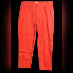 NWT Caribbean Joe size 14 orange pants